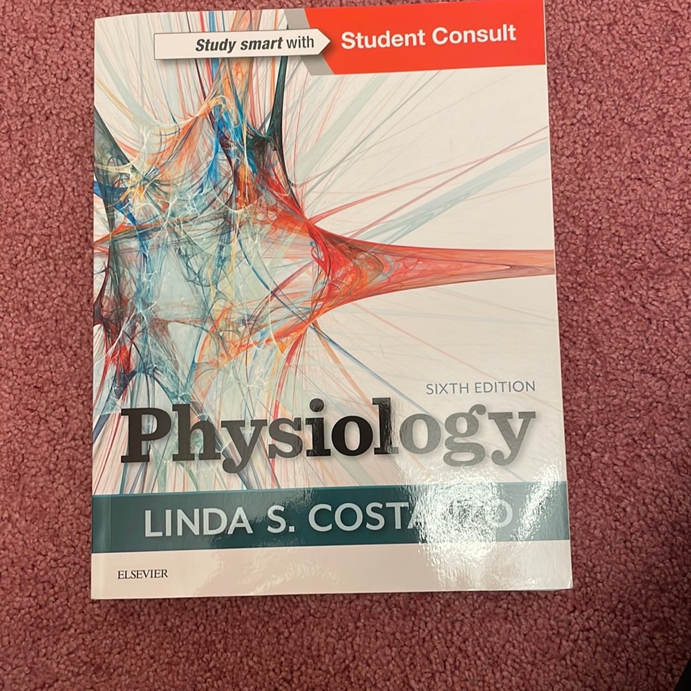 Physiology sixth edition. Linda S costanzo
